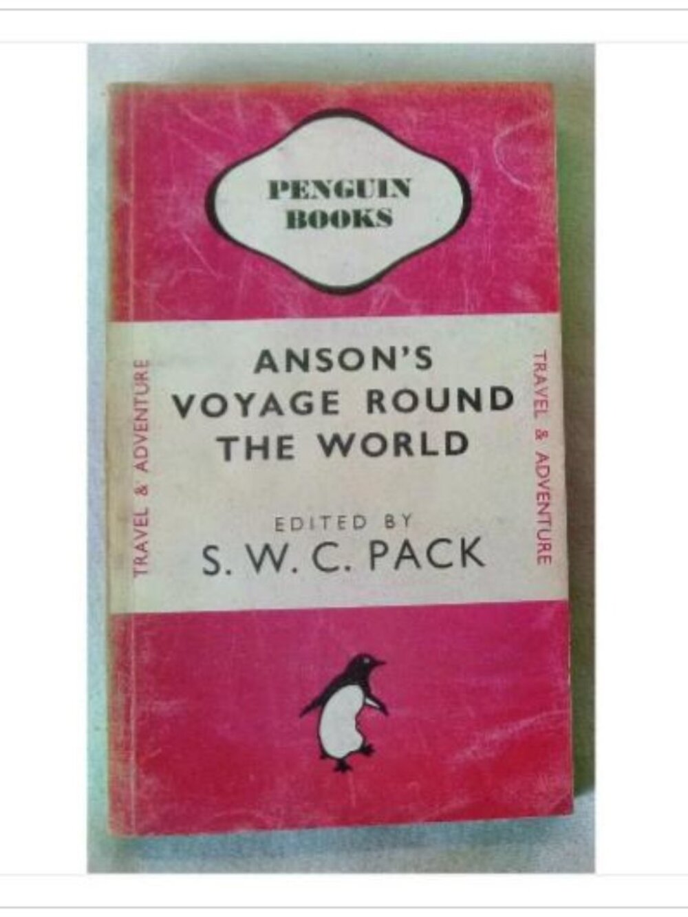 Anson's Voyage Round the World Richard Walter 1947 First Edition Paperback Book